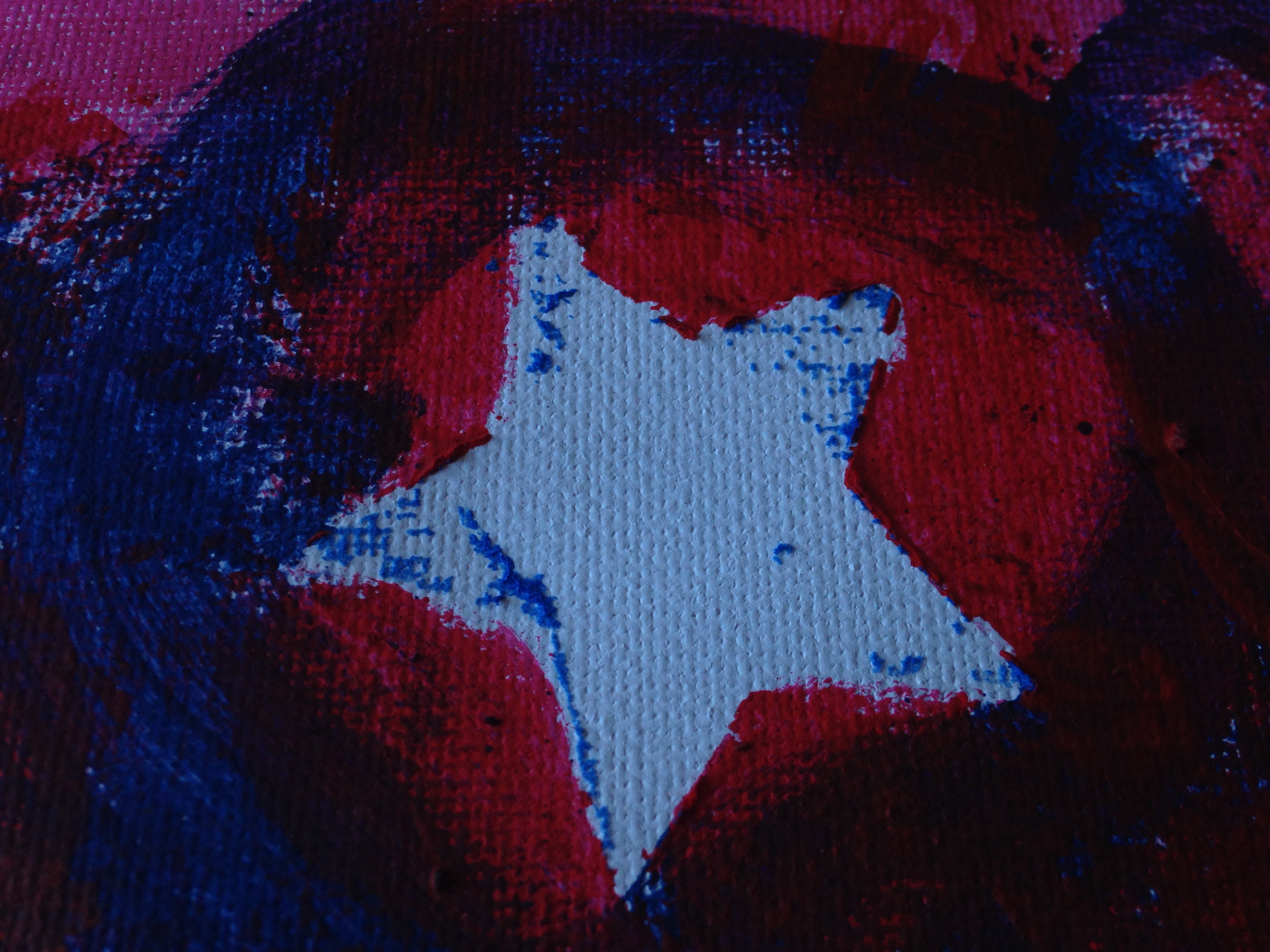 Easy Art with a Patriotic Flare